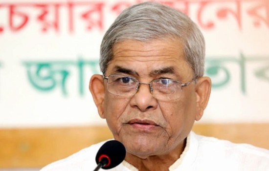 বিরোধী রাজনীতিকে ধ্বংস করা হচ্ছে : মির্জা ফখরুল