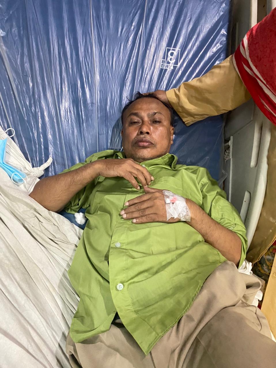 জনপ্রিয় ম্যাগাজিন বিশ্ববিদ্যালয় পরিক্রমা’র প্রধান সম্পাদক হারুন-অর-রশিদ হাসপাতালে ভর্তি