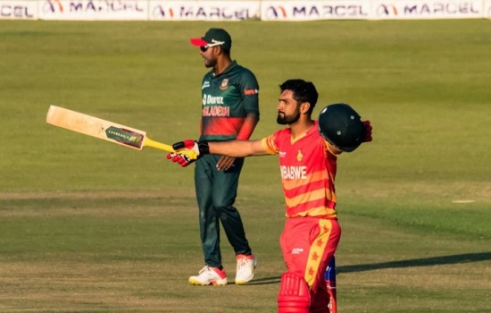 রাজা ও কায়ার সেঞ্চুরিতে জিম্বাবুয়ের রেকর্ড গড়া জয়