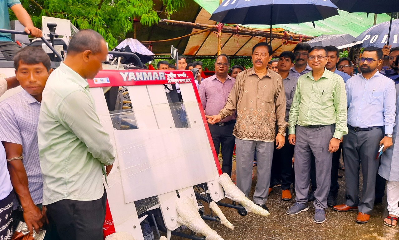 আওয়ামী লীগ সরকার ক্ষমতায় আছে বলেই কৃষকদের ভাগ্যোন্নয়ন হচ্ছে-পার্বত্য মন্ত্রী বীর বাহাদুর উশৈসিং এমপি।