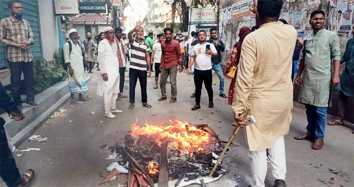 পল্টনে মুখোমুখি অবস্থানে পুলিশ-বিএনপি, ভাঙচুর-সাউন্ড গ্রেনেড নিক্ষেপ