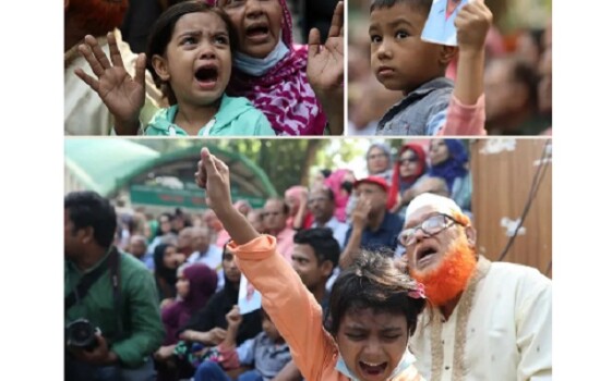 বিএনপি নেতাদের স্বজনদের আহাজারি, বাঁচার অধিকার না থাকলে সবাইকে একসাথে মেরে ফেলুন