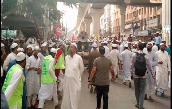 গণমিছিল নিয়ে ইসি অভিমুখে ইসলামী আন্দোলন