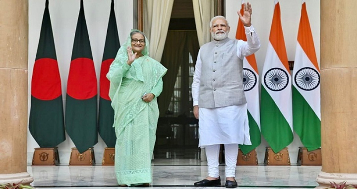 আজ তিন প্রকল্পের উদ্বোধন করবেন শেখ হাসিনা-নরেন্দ্র মোদি