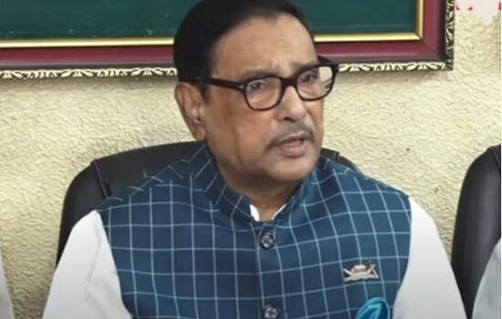 নির্বাচনের ট্রেন কারো বাধায় থামবে না : ওবায়দুল কাদের