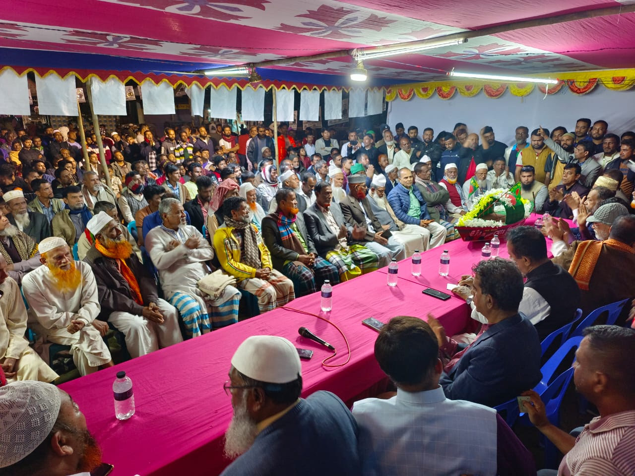 গণসংযোগে ব্যস্ত সময় পার করছেন ইঞ্জিনিয়ার আবদুস সবুর