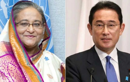 শেখ হাসিনাকে জাপানের প্রধানমন্ত্রীর অভিনন্দন