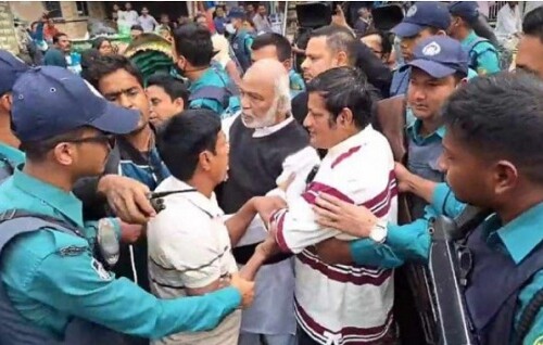 আটকের পর ড. মঈন খানকে ছেড়ে দিলো পুলিশ