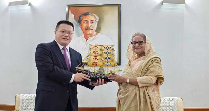 আওয়ামী লীগের বিজয়ে শেখ হাসিনাকে চীনের অভিনন্দন