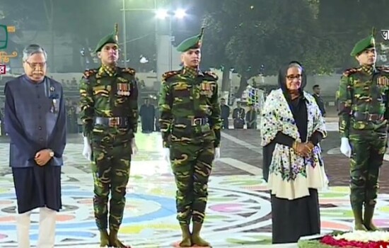 ভাষাশহীদদের প্রতি আওয়ামী লীগের শ্রদ্ধা