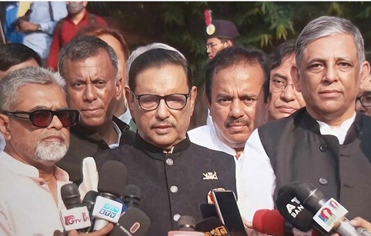 বিএনপির পৃষ্ঠপোষকতায় কিছু অশুভ শক্তি তৎপর: ওবায়দুল কাদের