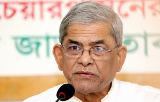 হত্যার উদ্দেশ্যে খালেদা জিয়াকে বন্দী রাখা হয়েছে : মির্জা ফখরুল