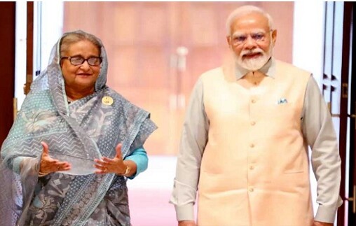 মোদিকে বাংলাদেশ সফরের আমন্ত্রণ শেখ হাসিনার