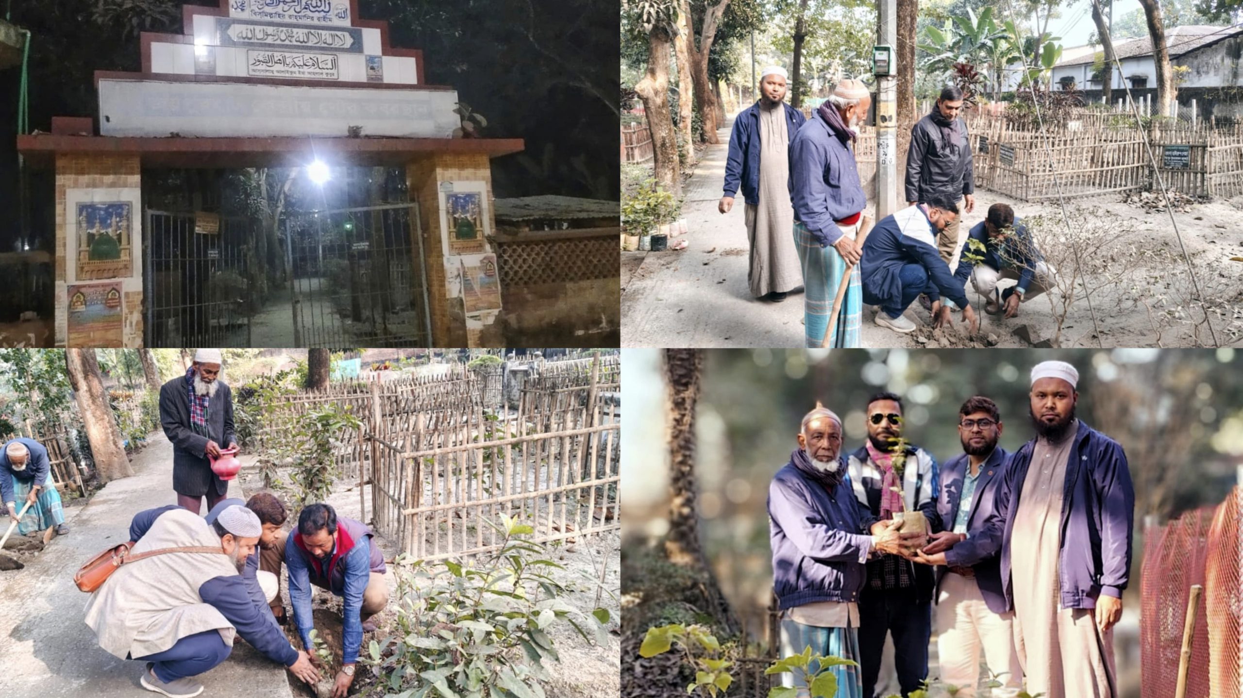 চিরস্থায়ী ঠিকানা কবরস্থানে সমাজসেবক তোফায়েল আহমেদ জুয়েল এর ব্যাতিক্রমধর্মী উদ্যোগ