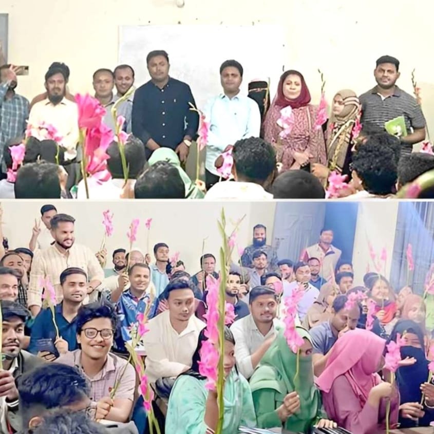 এলএল.বি প্রিলিমিনারী শিক্ষার্থীদের নবীণ বরণ করে নিলেন কক্সবাজার আইন কলেজ স্টুডেন্টস্ ফোরাম