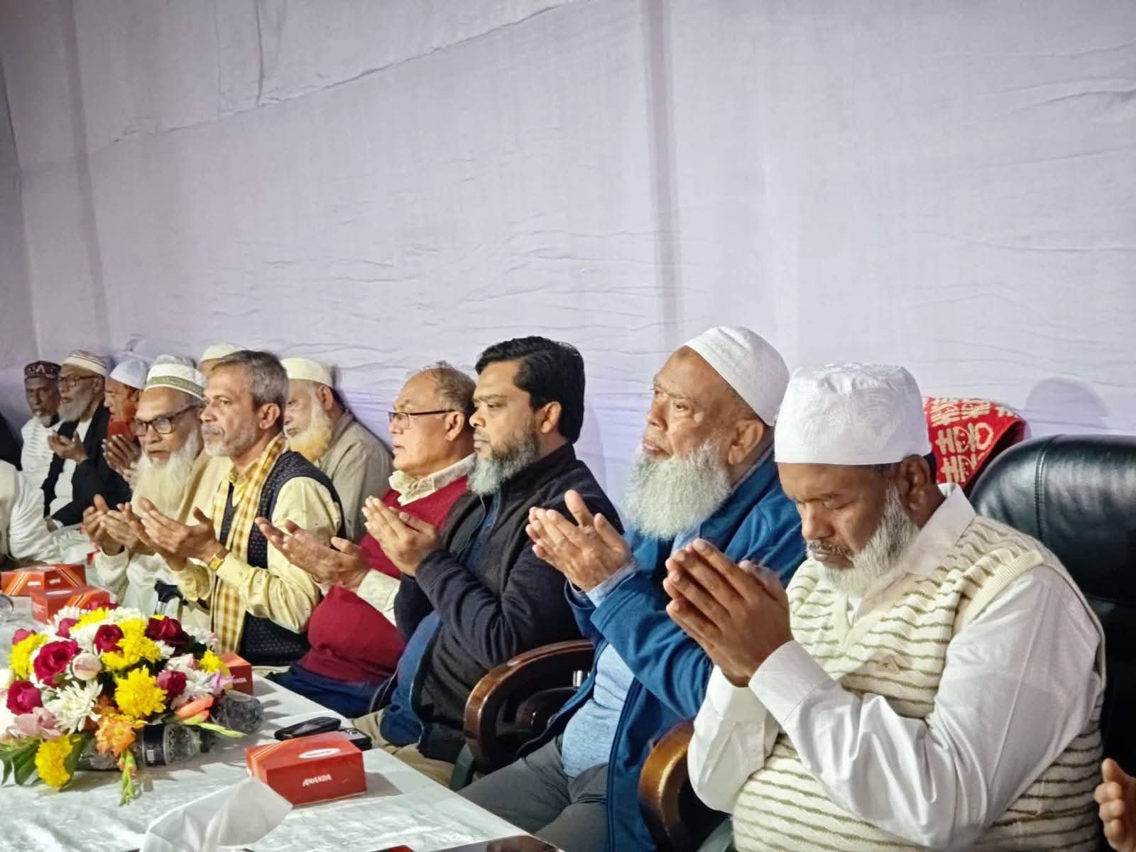 শ্যামপুরে দেশনেত্রীর স্মরণে দোয়া মাহফিল: গণতন্ত্র পুনরুদ্ধারের শপথে বিএনপি নেতাকর্মীরা