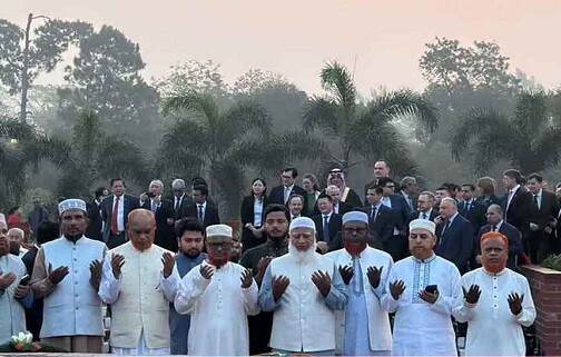 স্বাধীনতা দিবসে জাতীয় স্মৃতিসৌধে ডা. শফিকুর রহমানের শ্রদ্ধা ও দোয়া