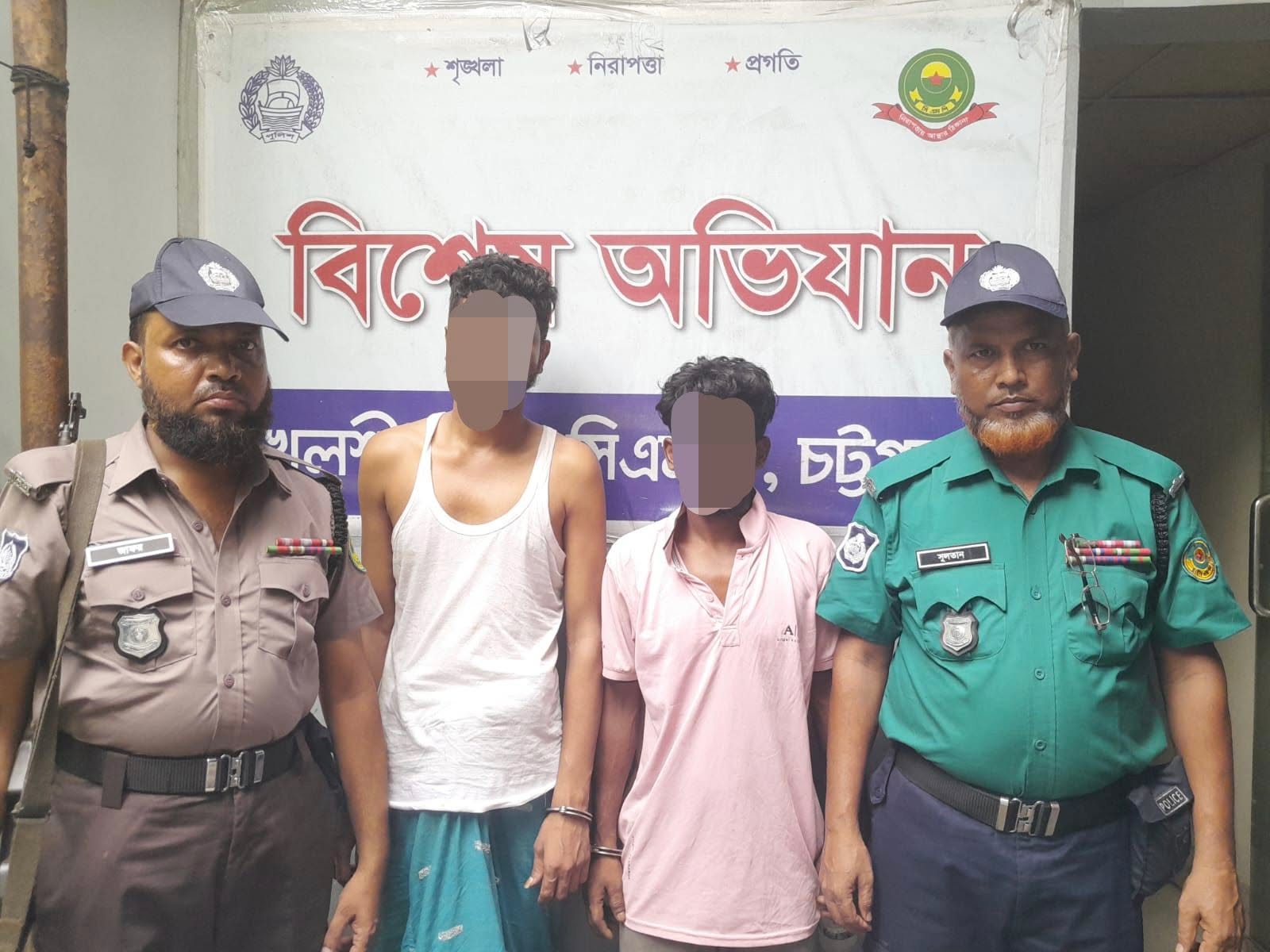 খুলশীতে সিআরবি ডাবল মার্ডার মামলার আসামিসহ ২ যুবলীগ কর্মী গ্রেফতার