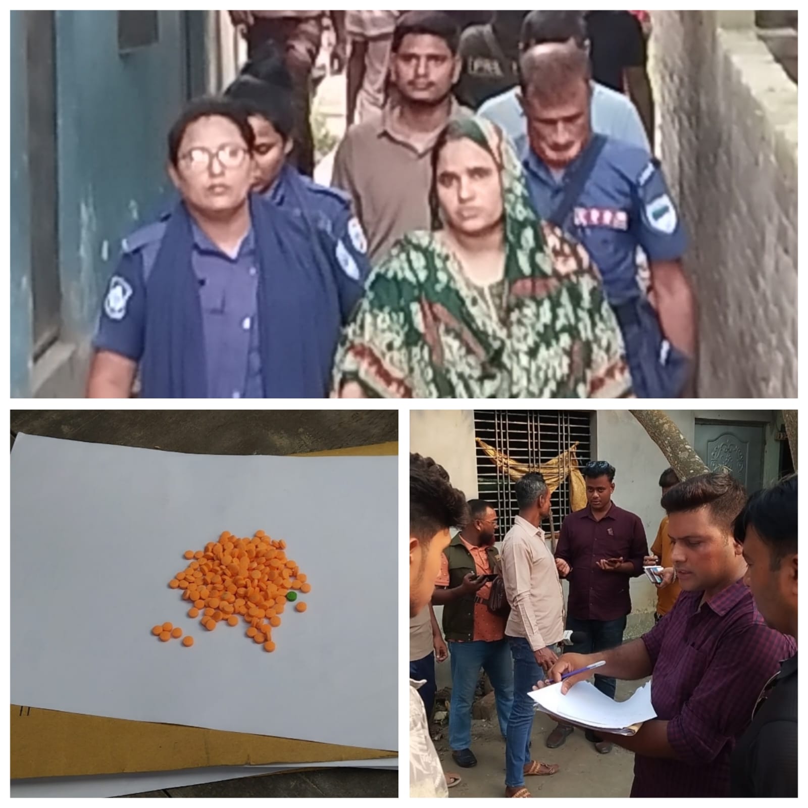 খুলনার ফুলতলায় ১৫৪ পিস ইয়াবাসহ নারী মাদক ব্যাবসায়ী আটক